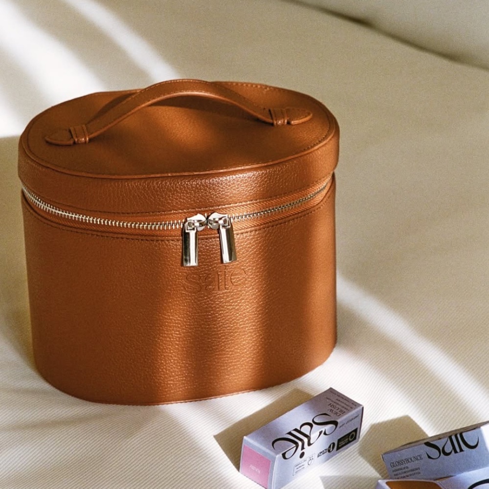 Brand New Saie Vanity Case (Brown)